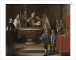 The Baptism of Saint Francis, ca 1664 by Anonymous
