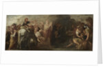 Moses Striking Water from the Rock, 1670 by Anonymous