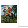 Rider at dusk, 1911 by Anonymous