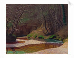 Ruisseau rouille et galets blancs, 1921 by Anonymous