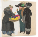 A Flower Seller, 1900s-1910s by Anonymous