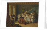 An Interior With Elegant Figures Dining, by Anonymous