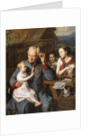 An old invalid with children, 1827 by Anonymous