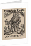 Andreas Musculus: The Trouser Devil (Vom Hosenteufel), 1555 by Anonymous
