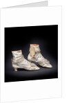 Ankle boots of Empress Elisabeth of Austria, c. 1880 by Anonymous