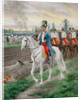 Archduke Charles of Austria, Duke of Teschen, with his staff, c. 1900 by Anonymous