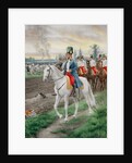 Archduke Charles of Austria, Duke of Teschen, with his staff, c. 1900 by Anonymous