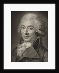 Armand (Arnaud) Gensonné, 1791 by Anonymous