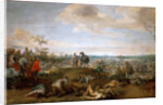 Battlefield. Scene from the Thirty Years War, before 1659 by Anonymous