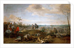 Battlefield. Scene from the Thirty Years War, before 1659 by Anonymous