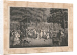 Camp meeting of the Methodists in North America, c. 1829 by Anonymous