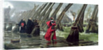 Cardinal Richelieu at the Siege of La Rochelle, 1881 by Anonymous