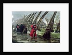 Cardinal Richelieu at the Siege of La Rochelle, 1881 by Anonymous