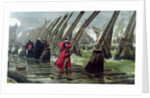 Cardinal Richelieu at the Siege of La Rochelle, 1881 by Anonymous