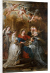 Central panel of the Ildefonso Altarpiece, c. 1630-1631 by Anonymous