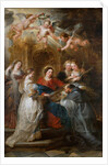 Central panel of the Ildefonso Altarpiece, c. 1630-1631 by Anonymous