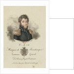 Charles-Melchior-Artus marquis de Bonchamps, 1795 by Anonymous