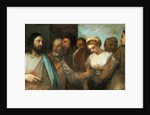 Christ and the Woman Taken in Adultery, c. 1520 by Anonymous