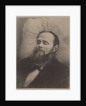 Fyodor Dostoyevsky on the deathbed, 1881 by Anonymous