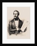Gaetano Donizetti working on the opera Lucia di Lammermoor, by Anonymous