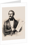 Gaetano Donizetti working on the opera Lucia di Lammermoor, by Anonymous