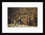 Galileo Galilei before members of the Holy Office in the Vatican in 1633, 1847 by Anonymous