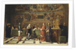 Galileo Galilei before members of the Holy Office in the Vatican in 1633, 1847 by Anonymous