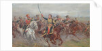 General Lasalle in the Battle of Wagram, 1906 by Anonymous