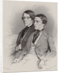 Georg Hellmesberger and Josef Hellmesberger, 1845 by Anonymous