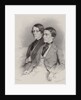 Georg Hellmesberger and Josef Hellmesberger, 1845 by Anonymous