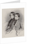 Georg Hellmesberger and Josef Hellmesberger, 1845 by Anonymous