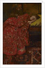 Girl in a Red Kimono (Geesje Kwak), c. 1895 by Anonymous