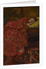Girl in a Red Kimono (Geesje Kwak), c. 1895 by Anonymous