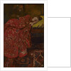 Girl in a Red Kimono (Geesje Kwak), c. 1895 by Anonymous