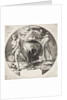 God creates heaven and earth from a sphere representing unformed chaos by Anonymous
