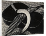 Guitare, cartouchière et faucille (Guitar, cartridge belt and sickle), 1929 by Anonymous