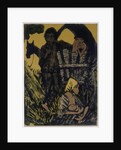 Gypsy Family beside Covered Wagon, 1926-1927 by Anonymous