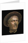 Head of a man wearing a kausia. (King Philip V of Macedon), Third cent. BC by Anonymous