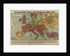 Humorous Europe Map in 1914, 1914 by Anonymous