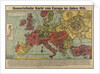 Humorous Europe Map in 1914, 1914 by Anonymous