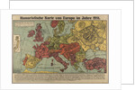 Humorous Europe Map in 1914, 1914 by Anonymous