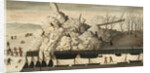 Iceberg on the pier of Delfshaven, 1565 by Anonymous