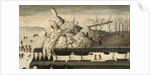 Iceberg on the pier of Delfshaven, 1565 by Anonymous