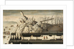 Iceberg on the pier of Delfshaven, 1565 by Anonymous