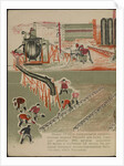 Illustration for the childrens book Kuznets Metallurgical Combine: A Socialist Giant, 1932 by Anonymous