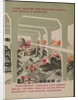 Illustration for the childrens book Kuznets Metallurgical Combine: A Socialist Giant, 1932 by Anonymous