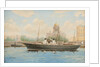 Imperial Yacht Standart on the Neva River, by Anonymous