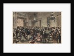Interior view of the Gambling House at Wiesbaden in October 7, 1871, 1871 by Anonymous