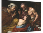 Isaac blessing Jacob, Between 1660 and 1670 by Anonymous