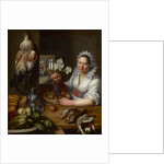 Kitchen scene with Christ at Emmaus, Between 1615 and 1620 by Anonymous